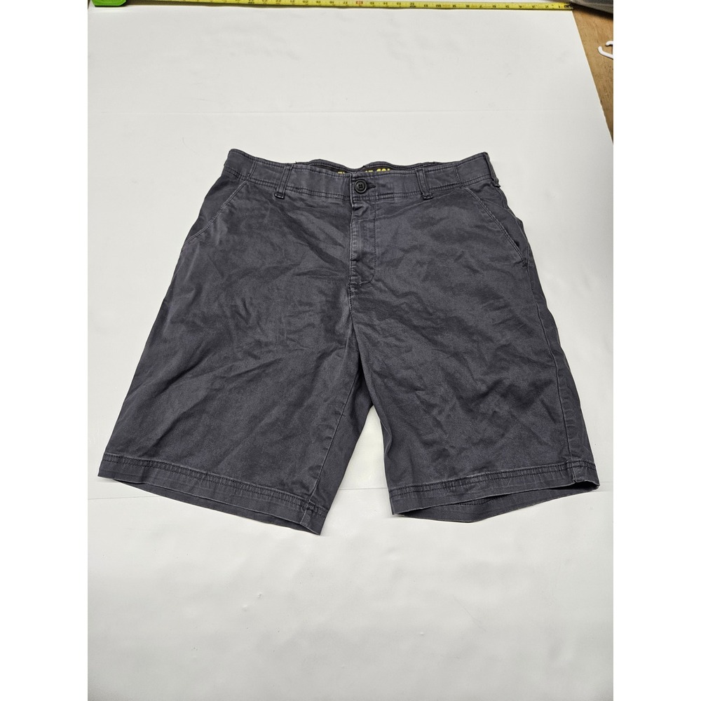 Lee Performance Series Extreme Comfort Mens Shorts Gray Size 34 Chino Stretch